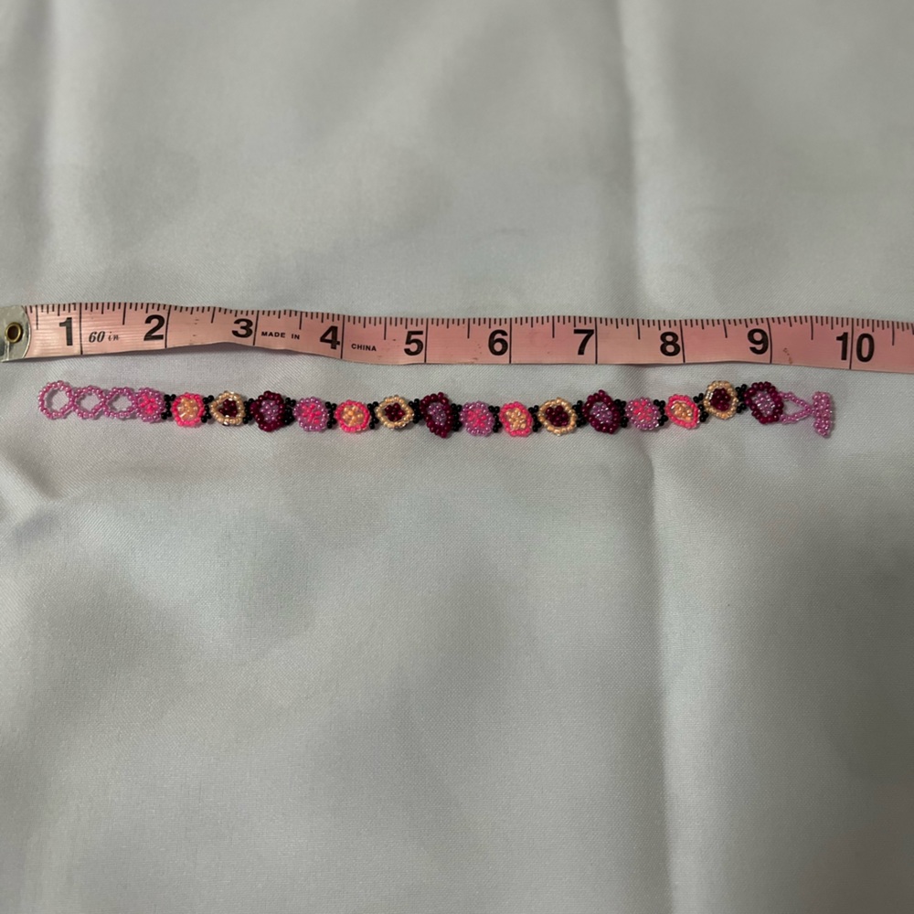Beautiful hand made can be used on ankle ow wrist